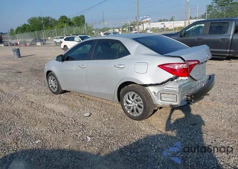 2018 Toyota Corolla Le from USA, damaged, VIN 2T1BURHE0JC117814